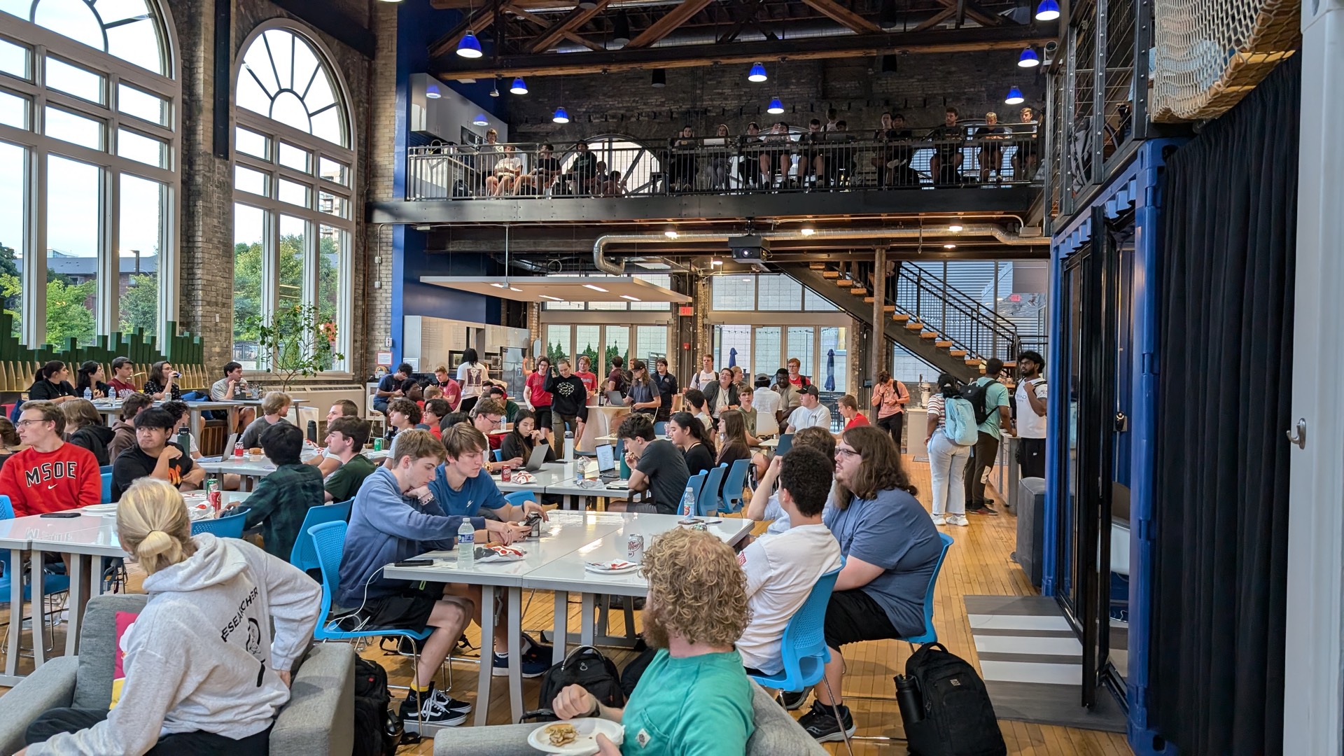 ALL AI Network crowd event